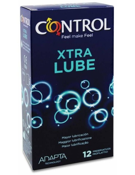 Control Adapta Extra Lube, 12 Uds