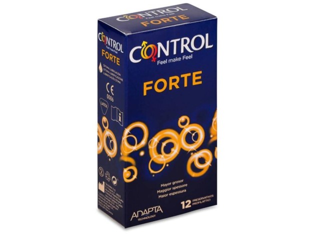 Control Preservativos Nature Forte, 12 Unidades