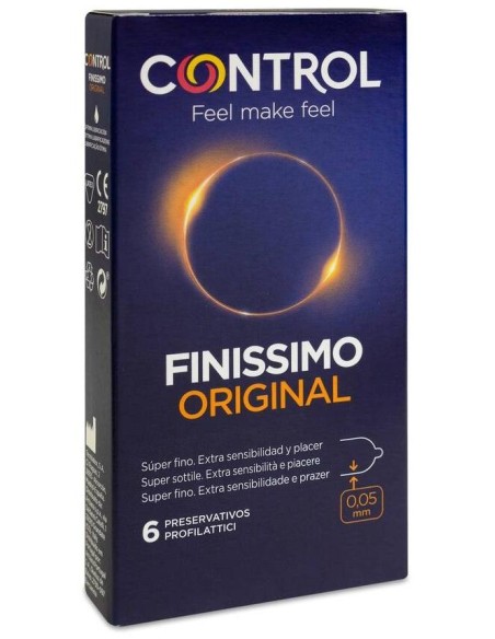 Control Finissimo Original Preservativo, 6 Unidades