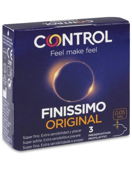 Control Finissimo Preservativos, 3 Unidades
