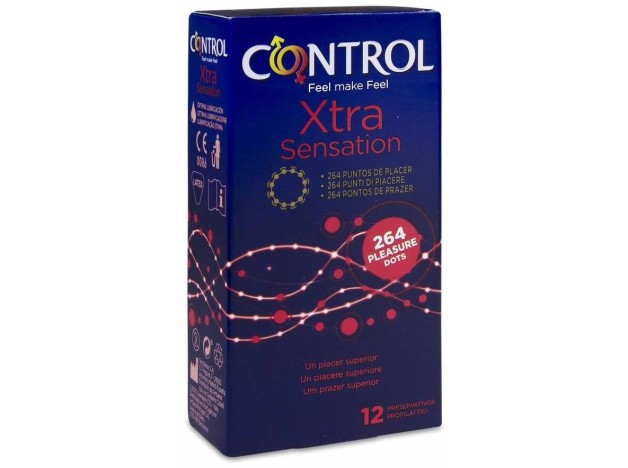 Control Preservativos Xtra Dots 12Uds