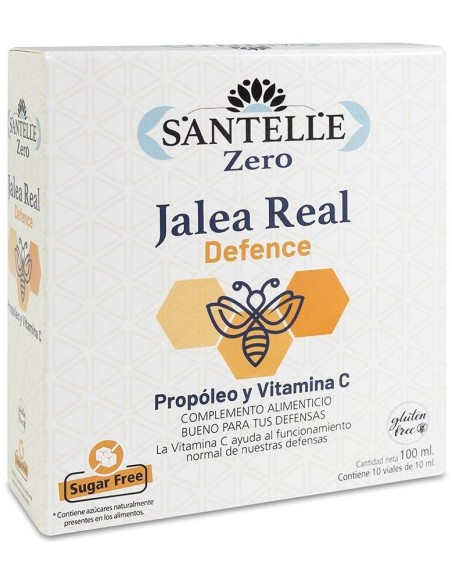 Ynsadiet Santelle Jalea Real Defence Propóleo Y Vitamina C, 10 Viales De 10 Ml