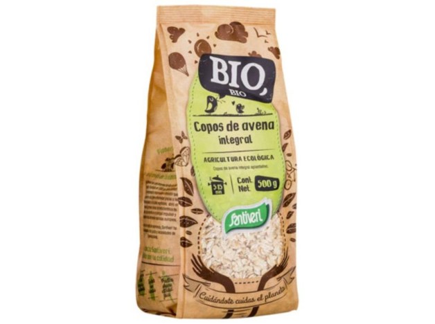 Santiveri Copos De Avena Integral Bio, 500 G
