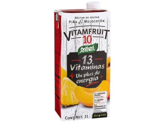 Santiveri Vitamfruit 10 Néctar De Frutas Piña Y...