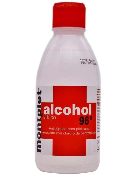 Montplet Alcohol 70º, 250 Ml