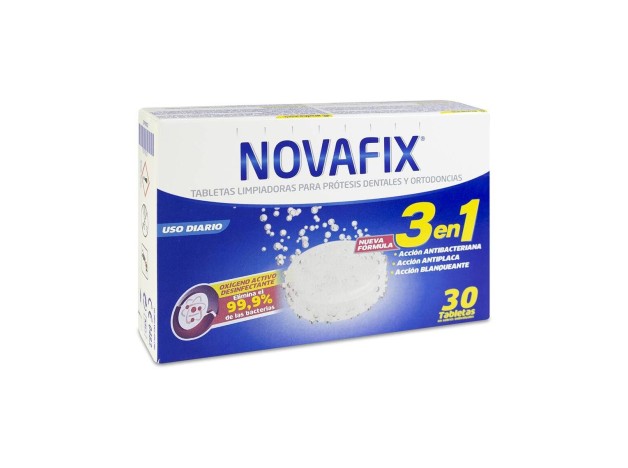 Novafix Tabletas Limpiadoras Prótesis Dental...