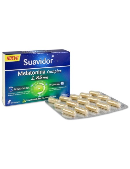Suavidor Melatonina Complex, 30 Cápsulas