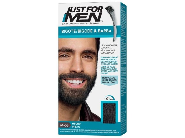 Just For Men Gel Colorante Bigote Y Barba Tono...