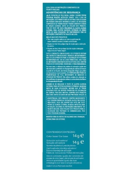 Just For Men Gel Colorante Bigote Y Barba Tono Negro, 30Ml