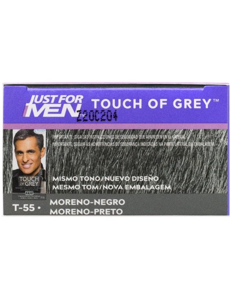 Just For Men Touch Of Grey Tono Moreno Negro T55