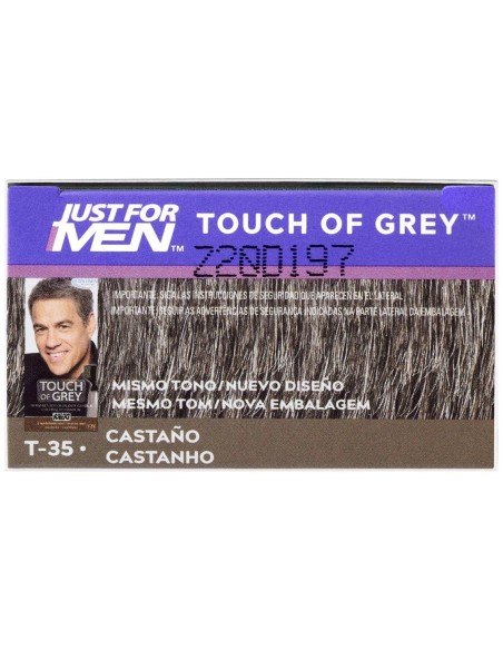 Just For Men Touch Of Grey Tratamiento Colorante Gradual Castaño 40G