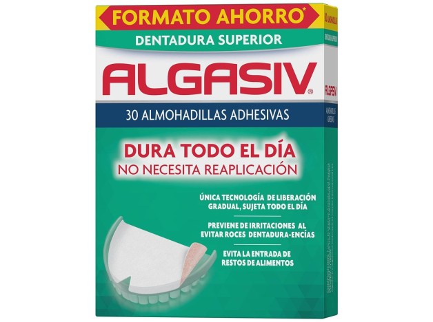 Algasiv Almohadillas Adhesivas Prótesis Dental...