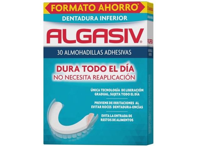 Algasiv Almohadillas Adhesivas Protesis...