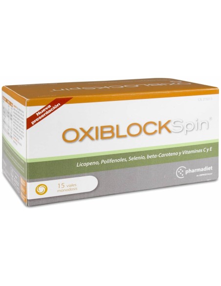 Oxiblock Spin 15 Viales