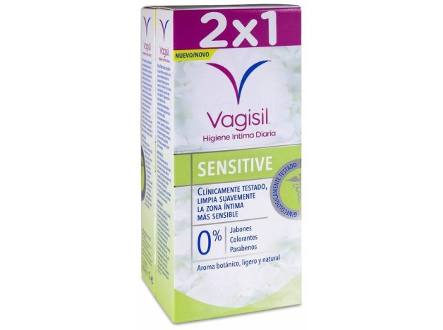 Vagisil Sensitive Duplo Higiene Íntima 2X250Ml