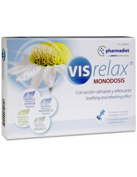 Pharmadiet Vis-Relax Monodosis 10 Unid