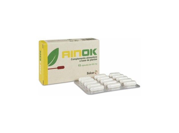 Ainok 450Mg 15 Capsulas