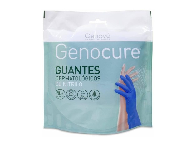 Genocure Guantes Dermatológicos Nitrilo T-M/7 2Uni
