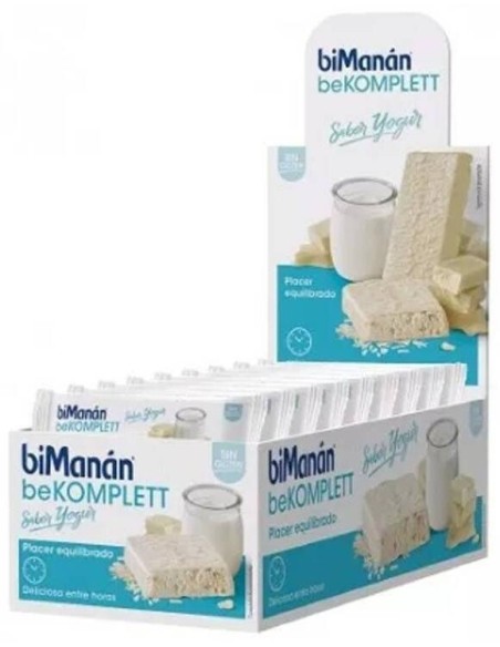 Bimanán Bekomplett Barrita Yogur, 24 Unidades