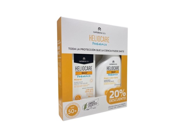 Heliocare 360 Pack Pediatrics Mineral SPF50 50...