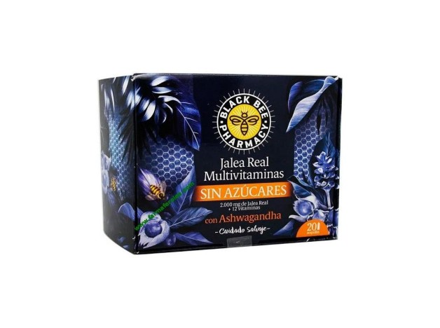 Black Bee Jalea Real Multivitaminas Sin Azúcar,...