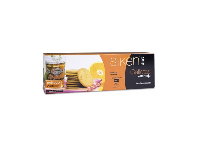 Siken Diet Galletas De Naranja, 15 Uds