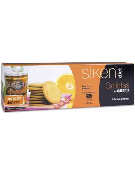 Siken Diet Galletas De Naranja, 15 Uds