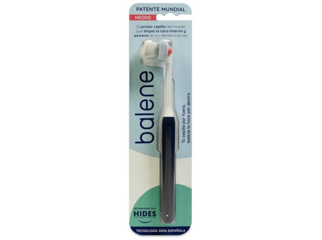 Balene Cepillo Dental Medio Azul, 1 Unidad