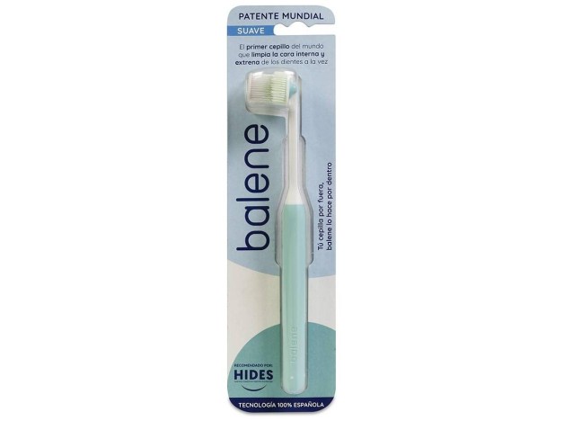 Balene Cepillo Dental Suave Verde Agua, 1 Unidad