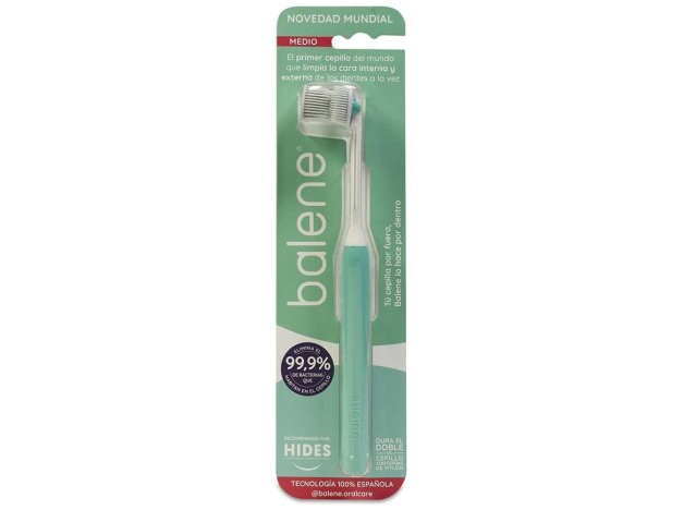 Balene Oral Care Cepillo Medio Turquesa 1Ud