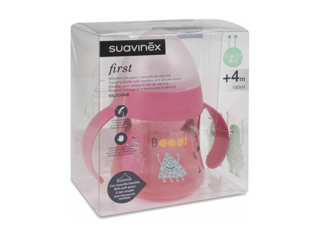 Suavinex Biberón Con Asas Y Boquilla...