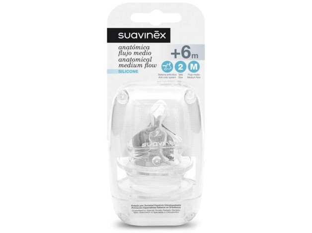 Suavinex Tetina Anatómica De Silicona Talla 2...