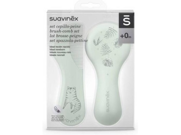 Suavinex Set Cepillo Y Peine De Recién Nacido....