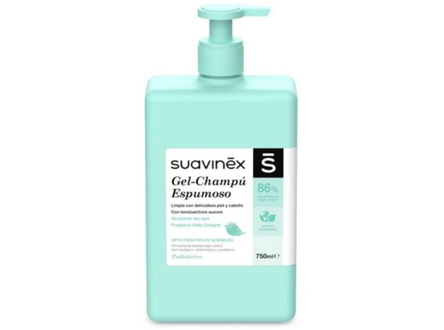Suavinex Gel-Champú Espumoso, 750 Ml