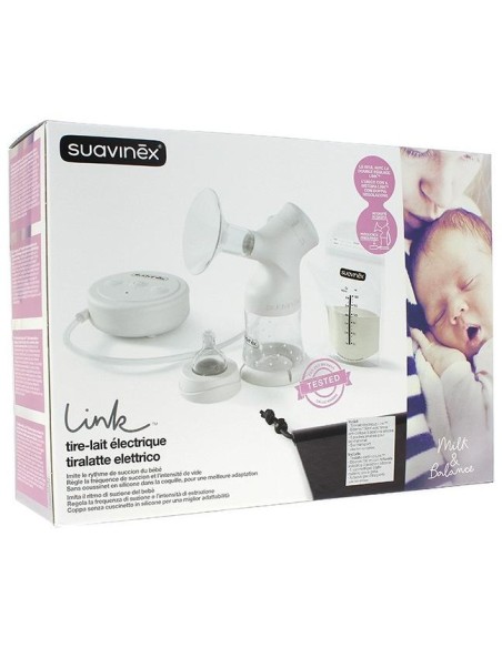 Suavinex Link Extractor De Leche Eléctrico, 1 Unidad