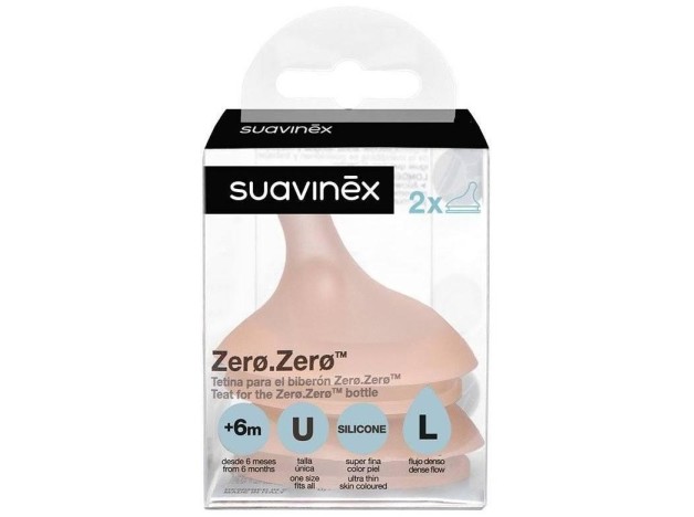 Suavinex Zero Zero Tetina De Silicona Flujo...