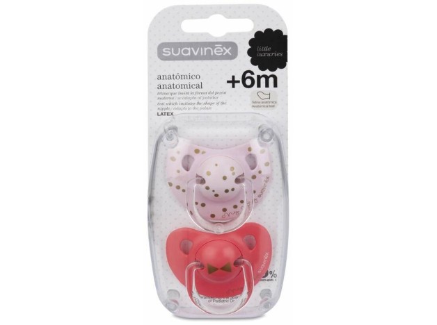 Suavinex Chupete Anatómico De Látex 6-18 Meses,...
