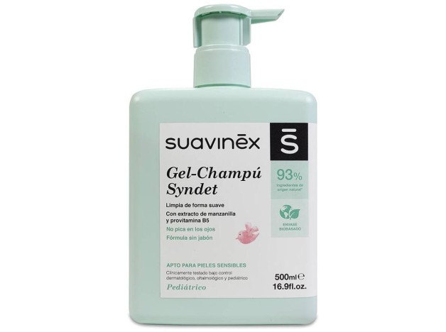 Suavinex Pediátrico Gel-Champú Syndet 500Ml