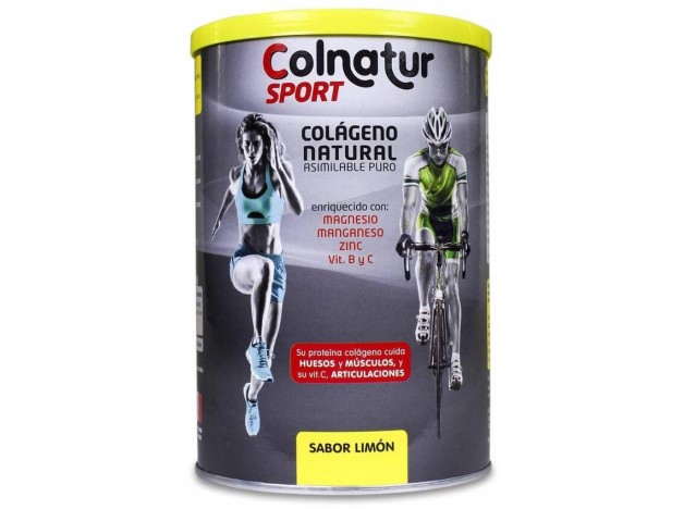 Colnatur Sport Colágeno Natural Sabor Limón, 345 G
