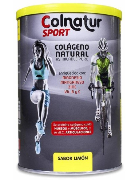 Colnatur Sport Colágeno Natural Sabor Limón, 345 G
