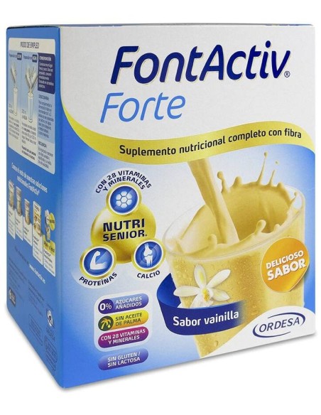 Fontactiv Forte Sabor Vainilla 30G 14 Sobres