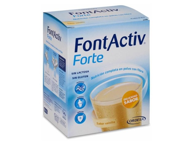 Fontactiv Forte Sabor Vainilla 30G 14 Sobres