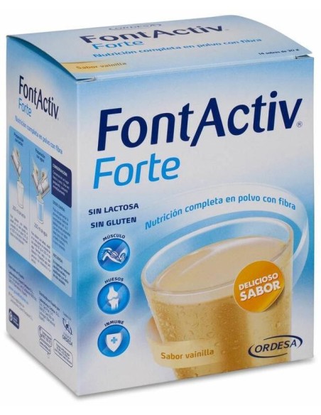 Fontactiv Forte Sabor Vainilla 30G 14 Sobres