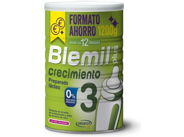 Blemil Plus 3 Crecimiento Formato Ahorro 1200Gr.