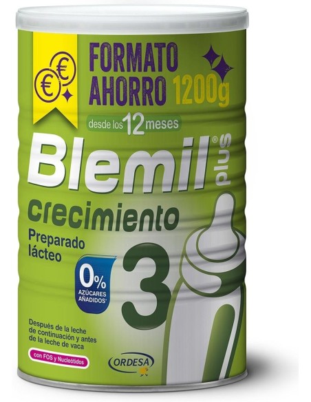 Blemil Plus 3 Crecimiento Formato Ahorro 1200Gr.