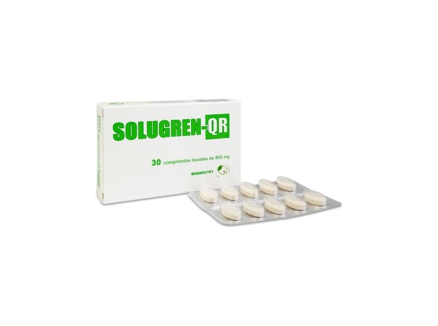 Solugren Qr 30 Comprimidos Bucales