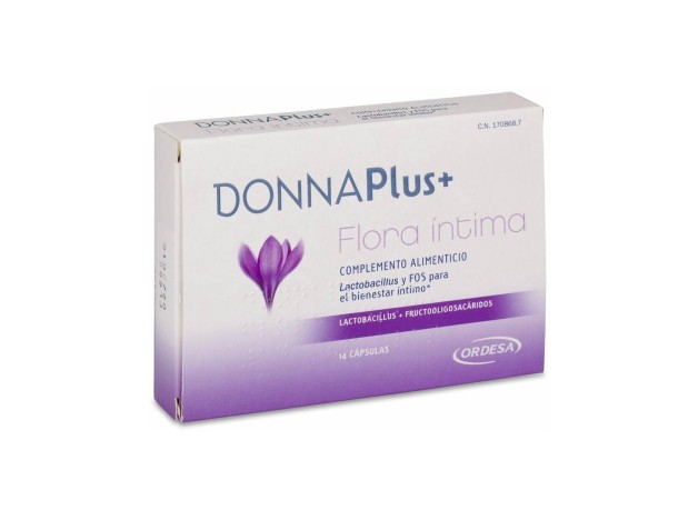 Donnaplus+ Flora Íntima, 14 Cápsulas