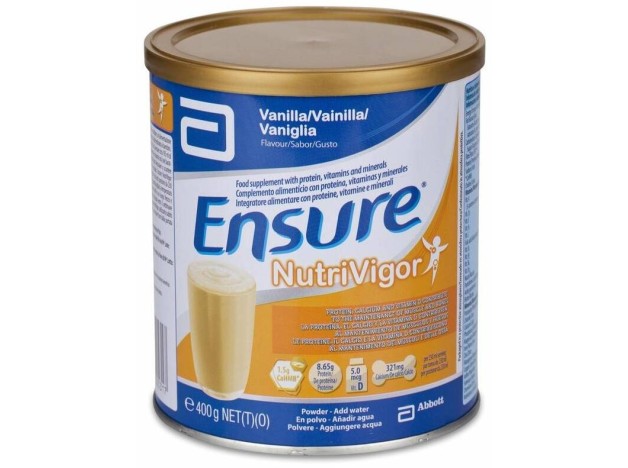 Ensure Nutrivigor Vainilla Lata 400 Gr