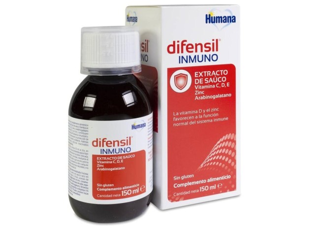 Humana Baby Difensil Inmuno Jarabe, 150Ml