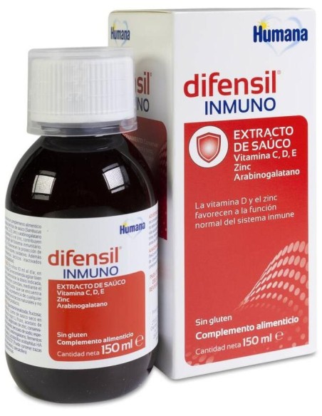 Humana Baby Difensil Inmuno Jarabe, 150Ml